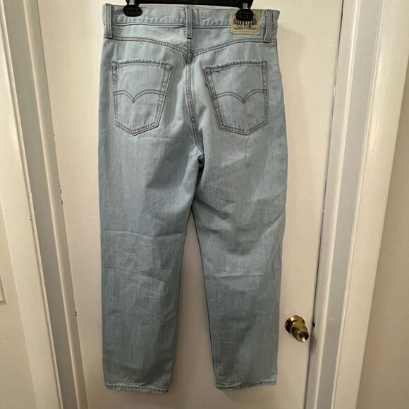 Levi's Silver Tab 94 BAGGY SILVERTAB JEANS Size 30 x 31 - Picture 8 of 12